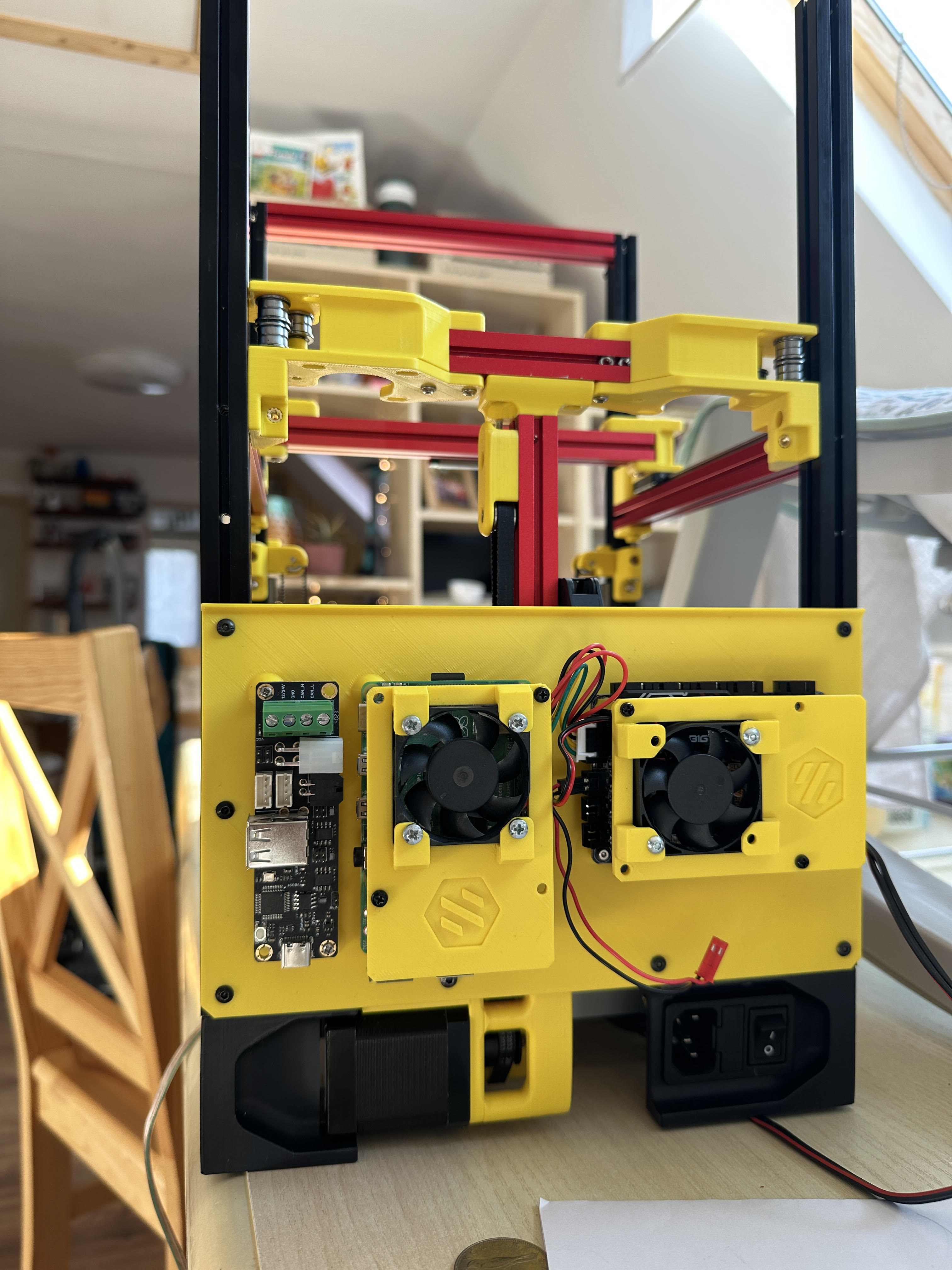 PI4, SKR Pico 4010 Fan mount