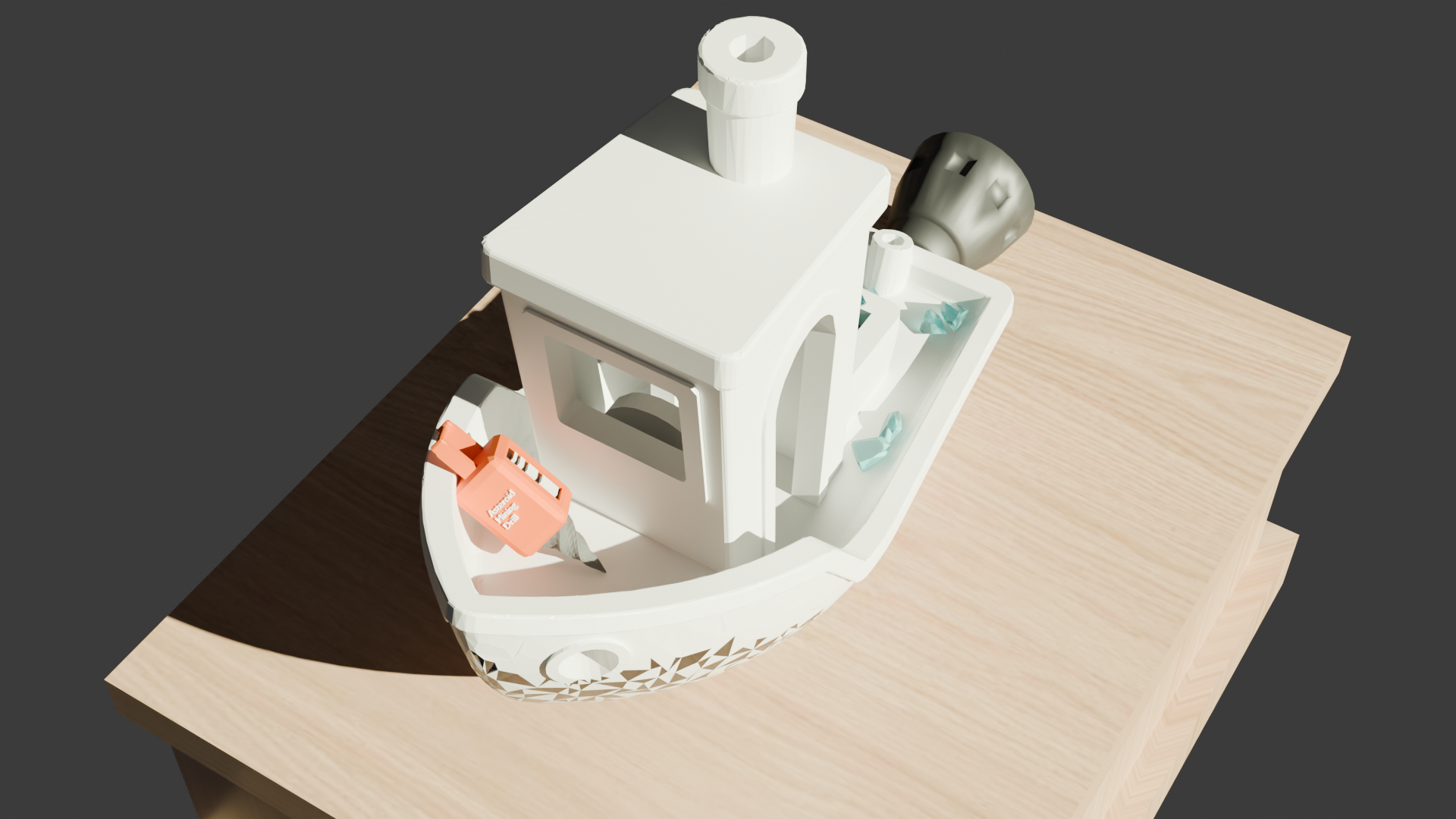 Benchy Asteroid Mining