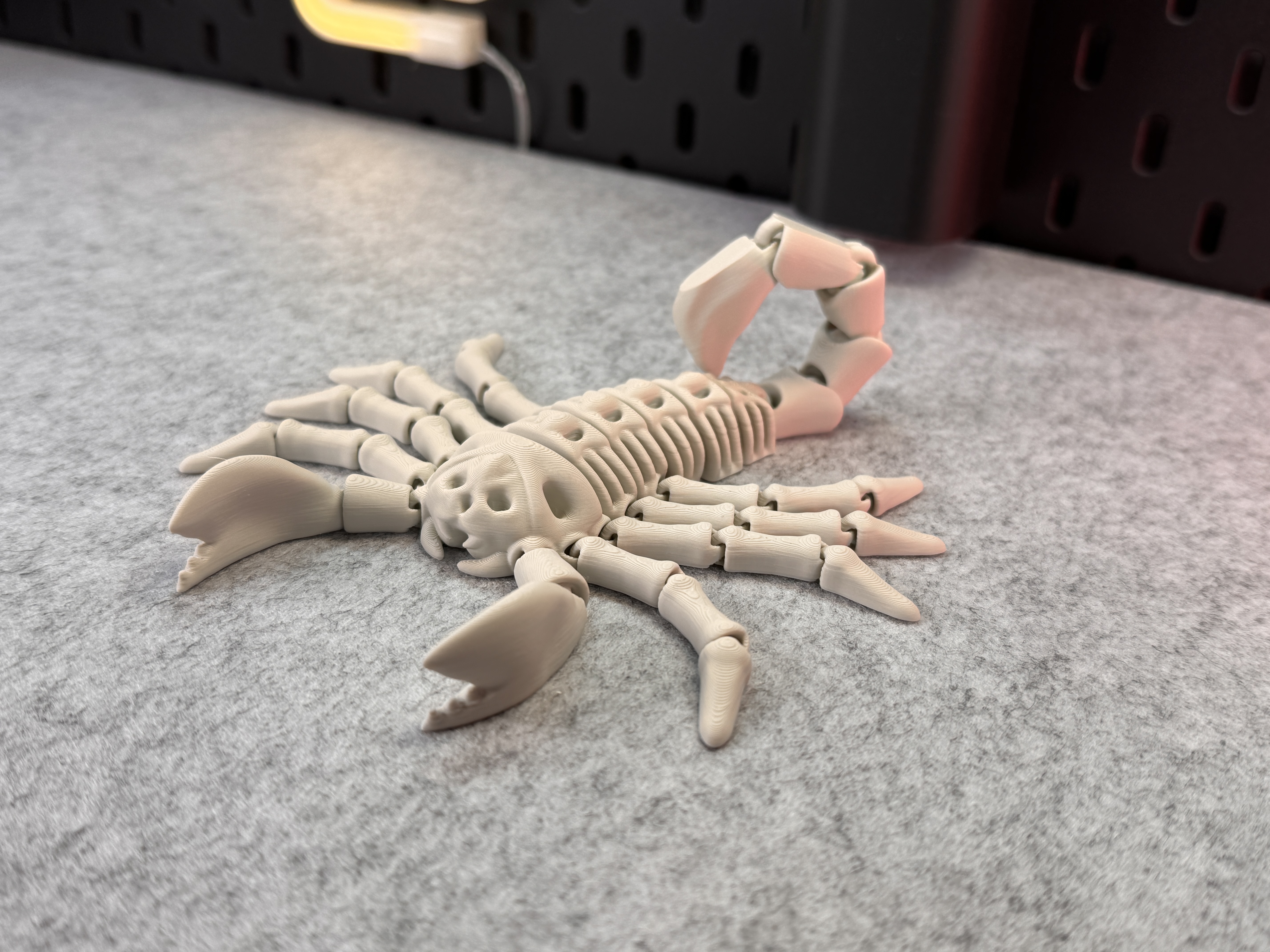 Miniatura 3 do modelo 3D Flexi Skeleton Scorpion