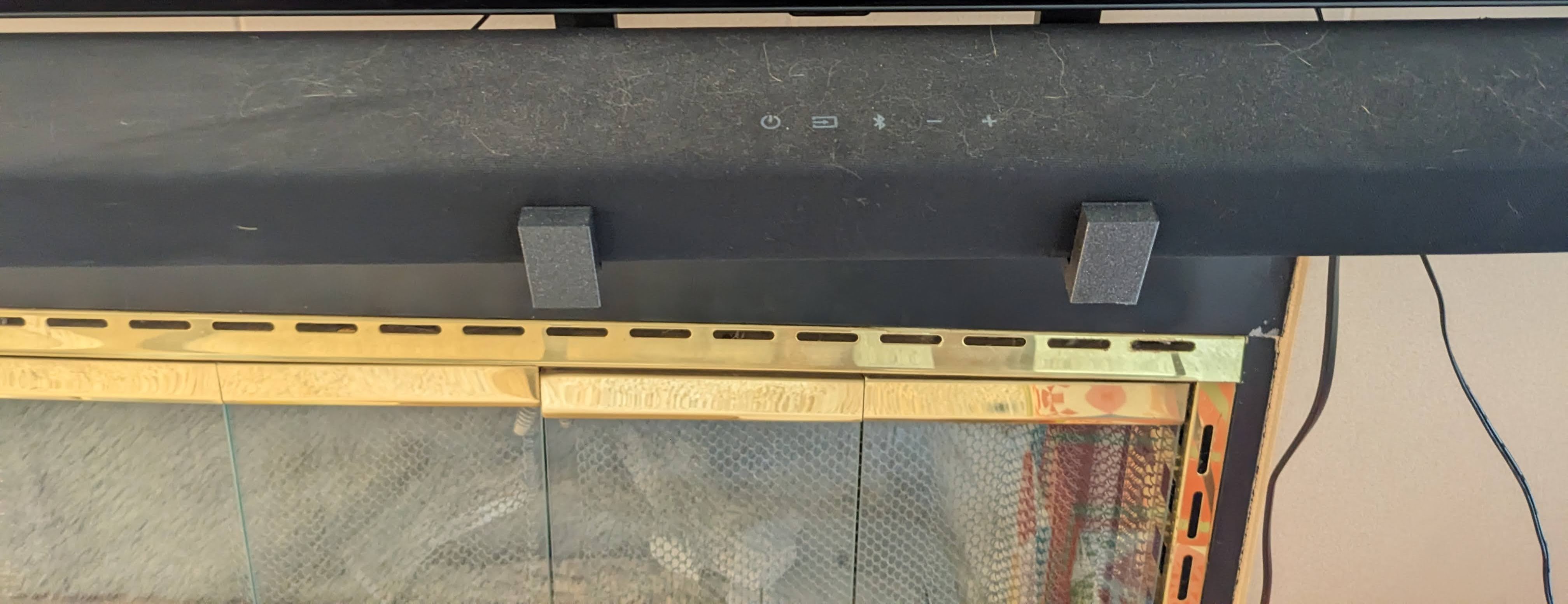 LG TV sound bar hanger
