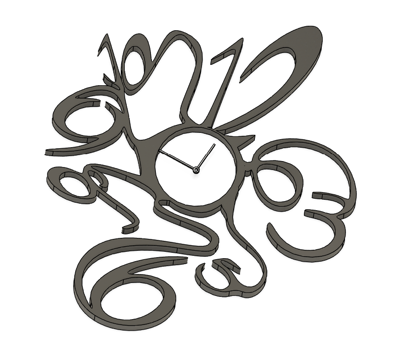 crazy clock