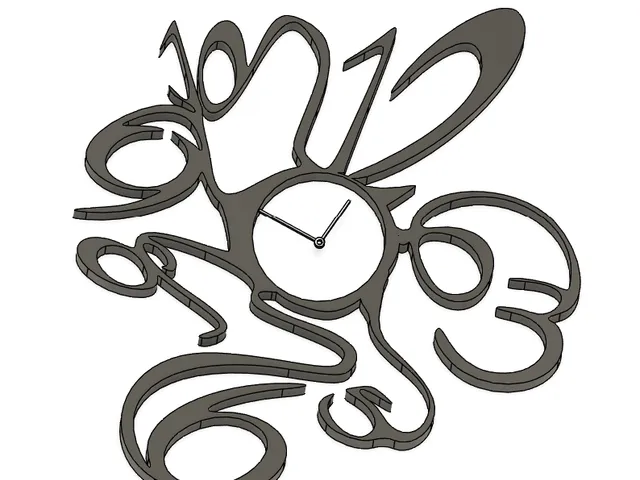 crazy clock