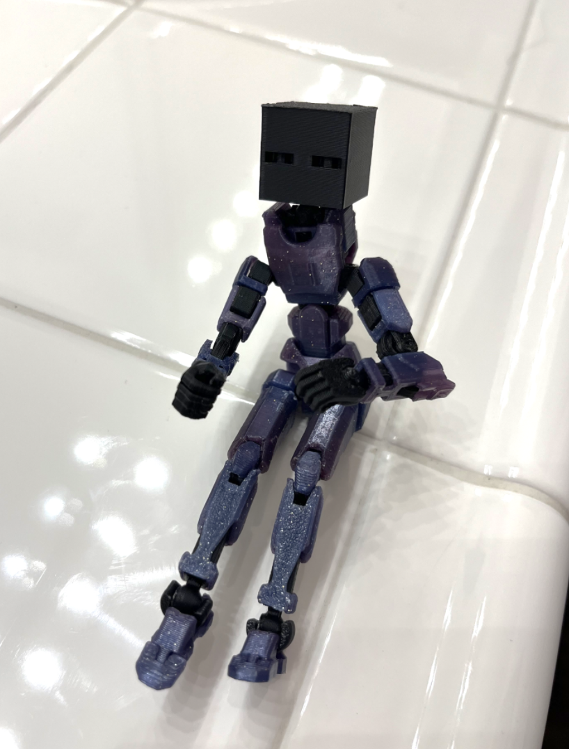 Dummy 13 Minecraft Enderman Head