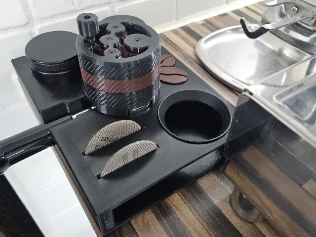 Tamper Station for Umikot (58 mm) – Organized Espresso Workflow