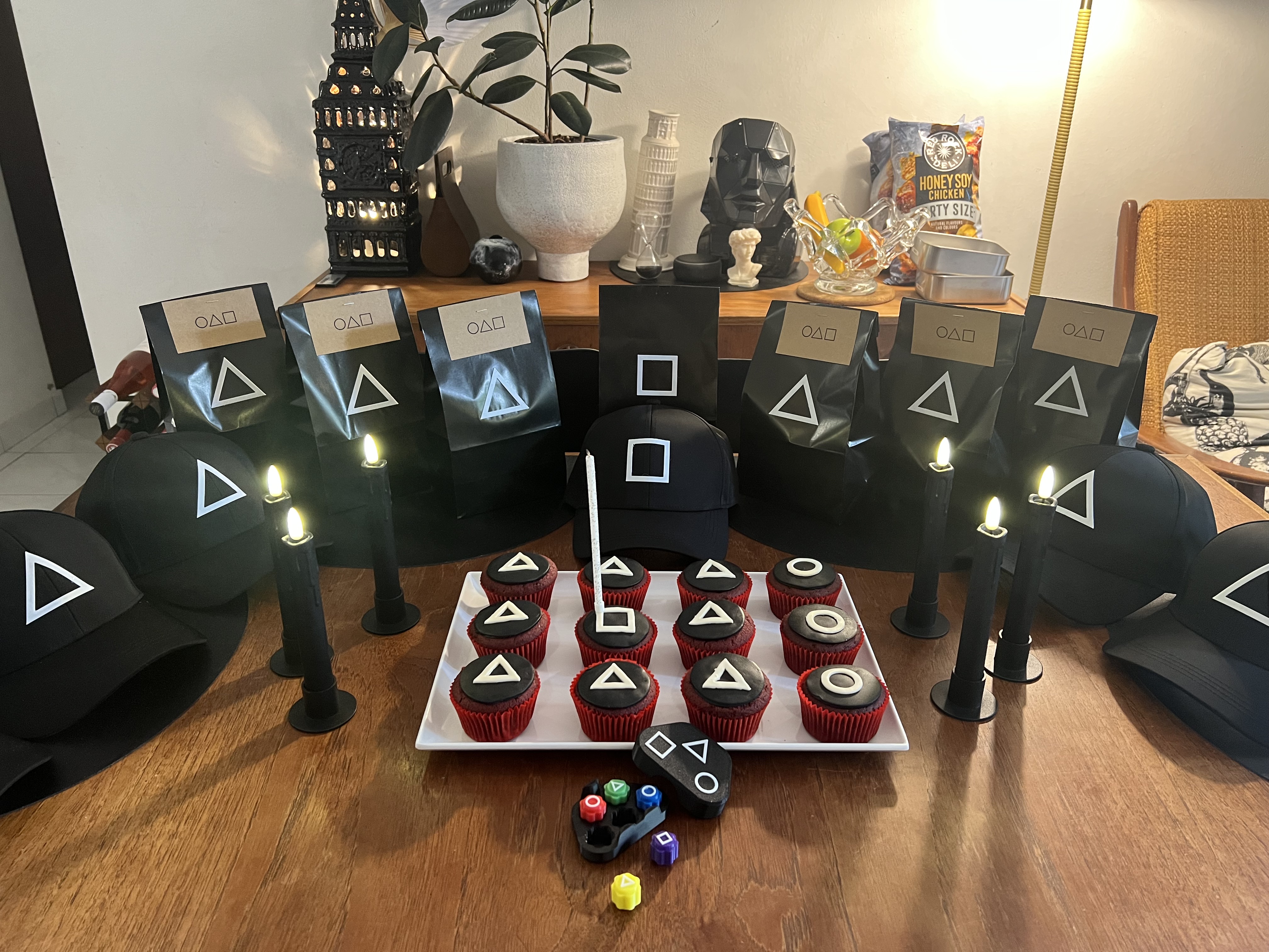 Squid Game fondant cutters