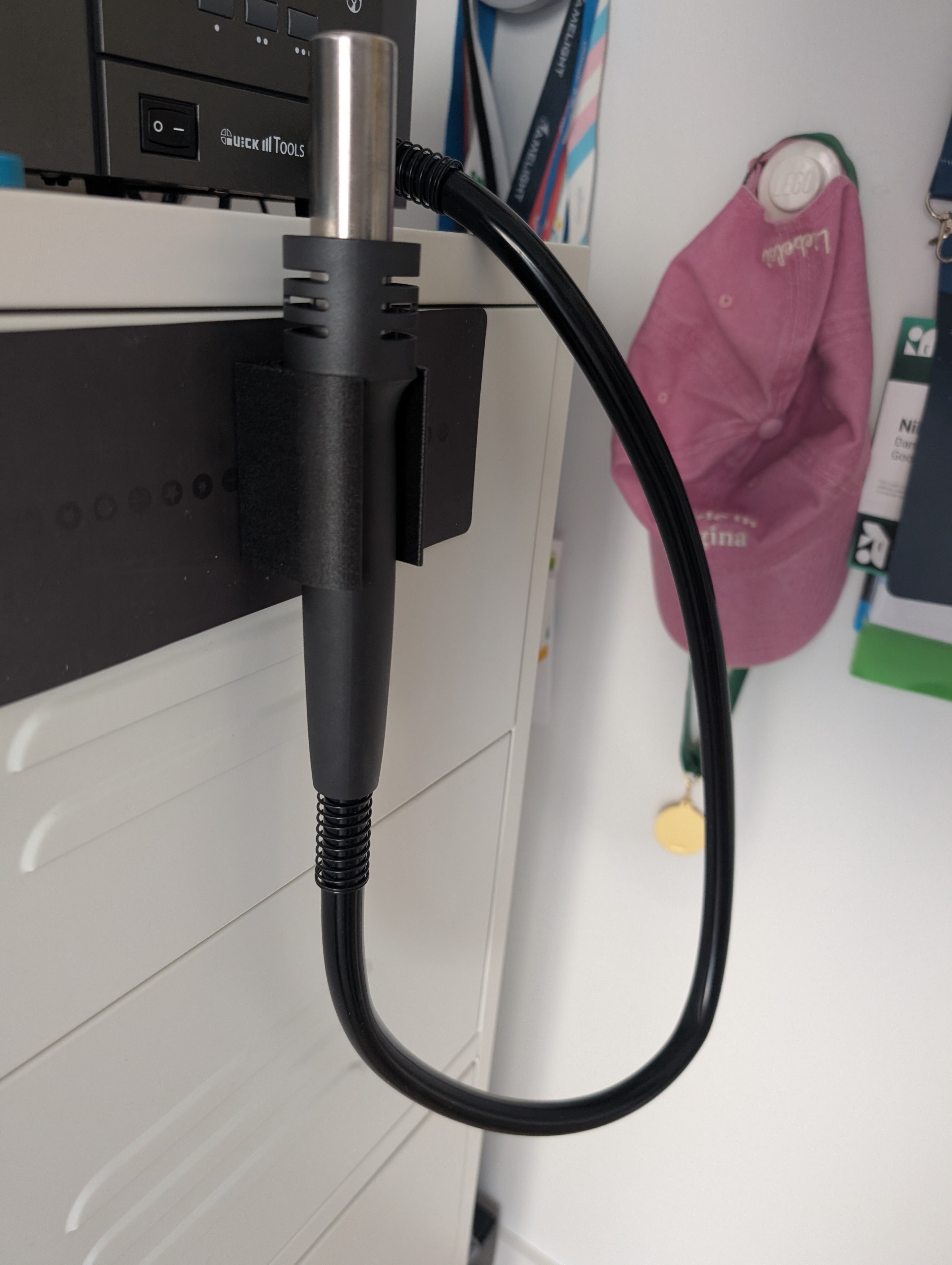Quick 862DW+ rework station hot air gun holder