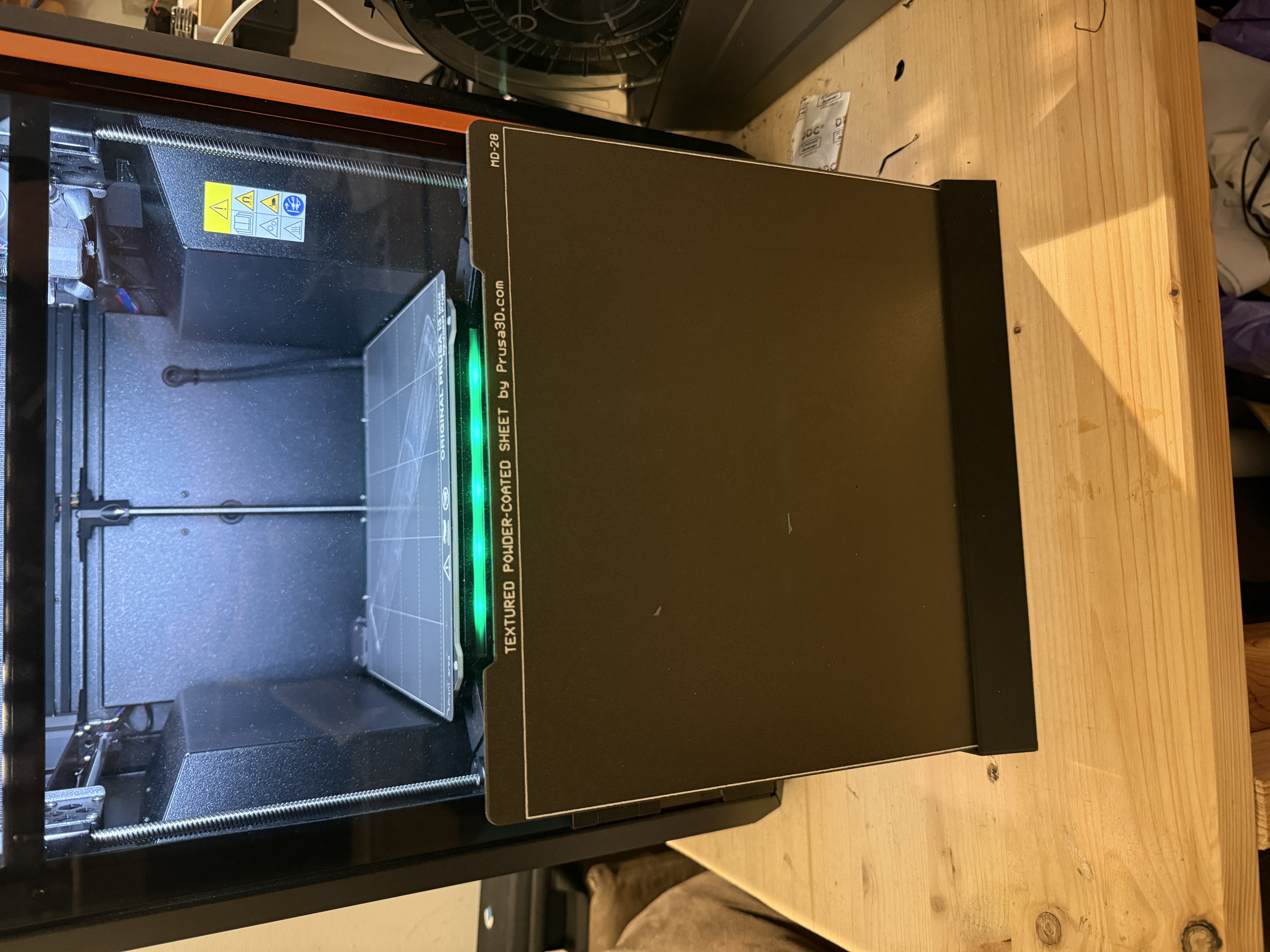 Stand for the Prusa steel sheets