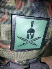 MOLLE patch plate for velcro by jussikal, Download free STL model