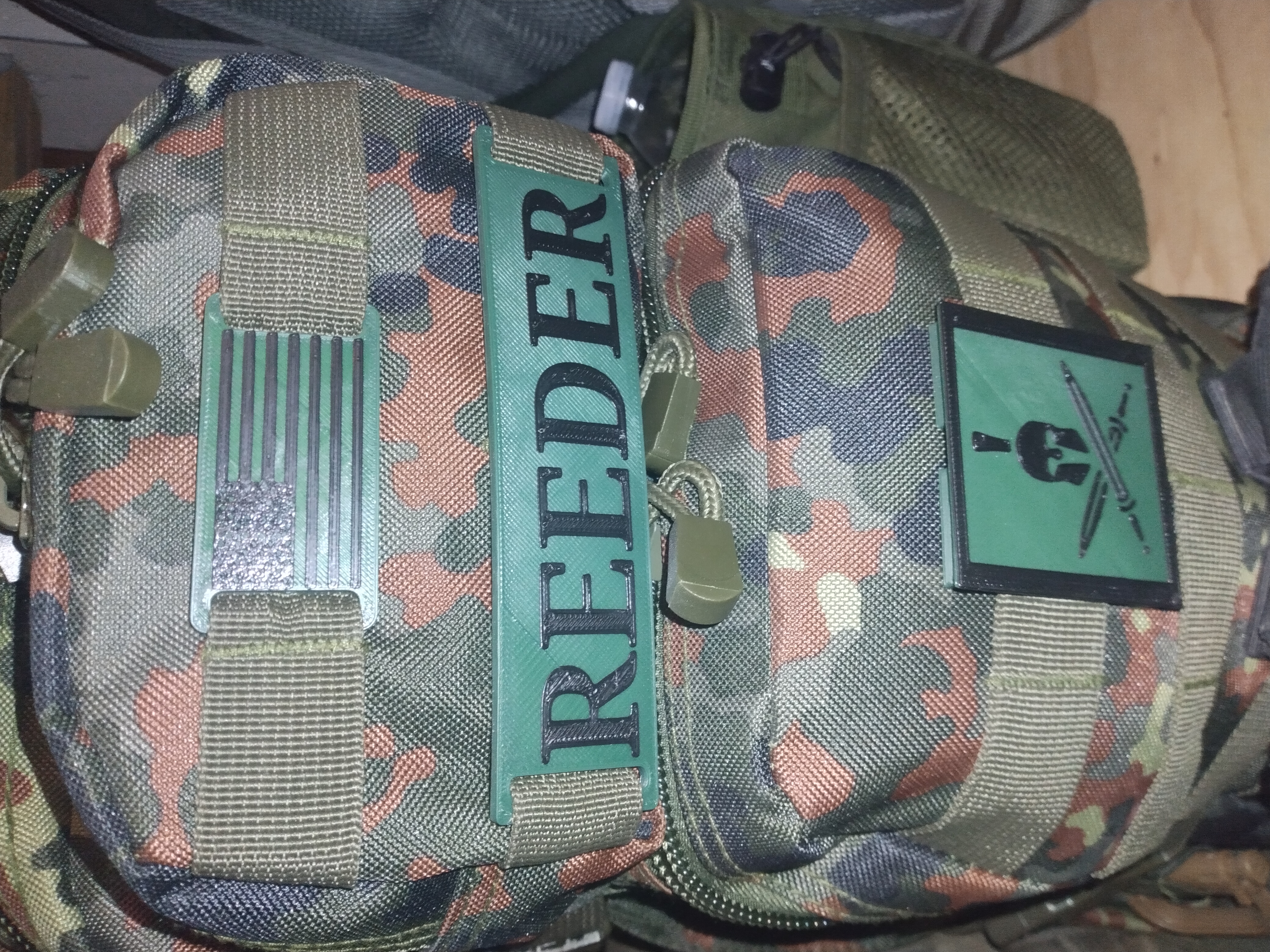 Miniatura 3 do modelo 3D Spartan MOLLE Patch