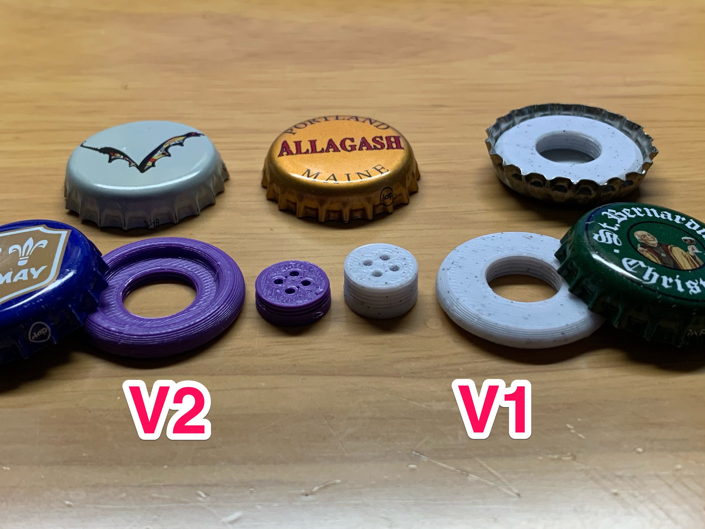 Miniatura 5 do modelo 3D Beer Bottle Cap Button