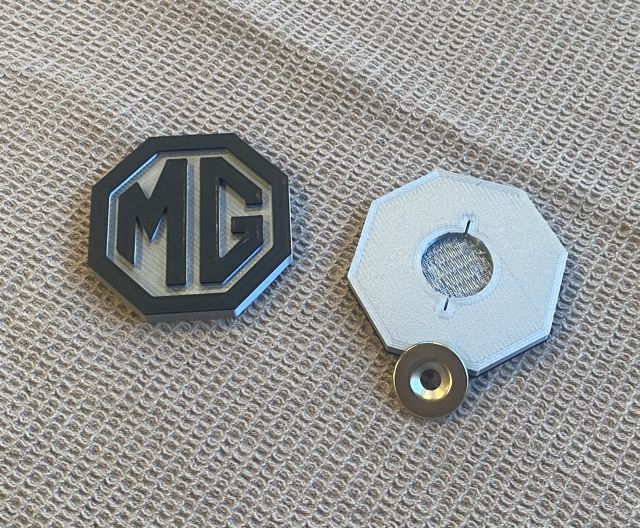 MG Logo Refrigerator Magnet