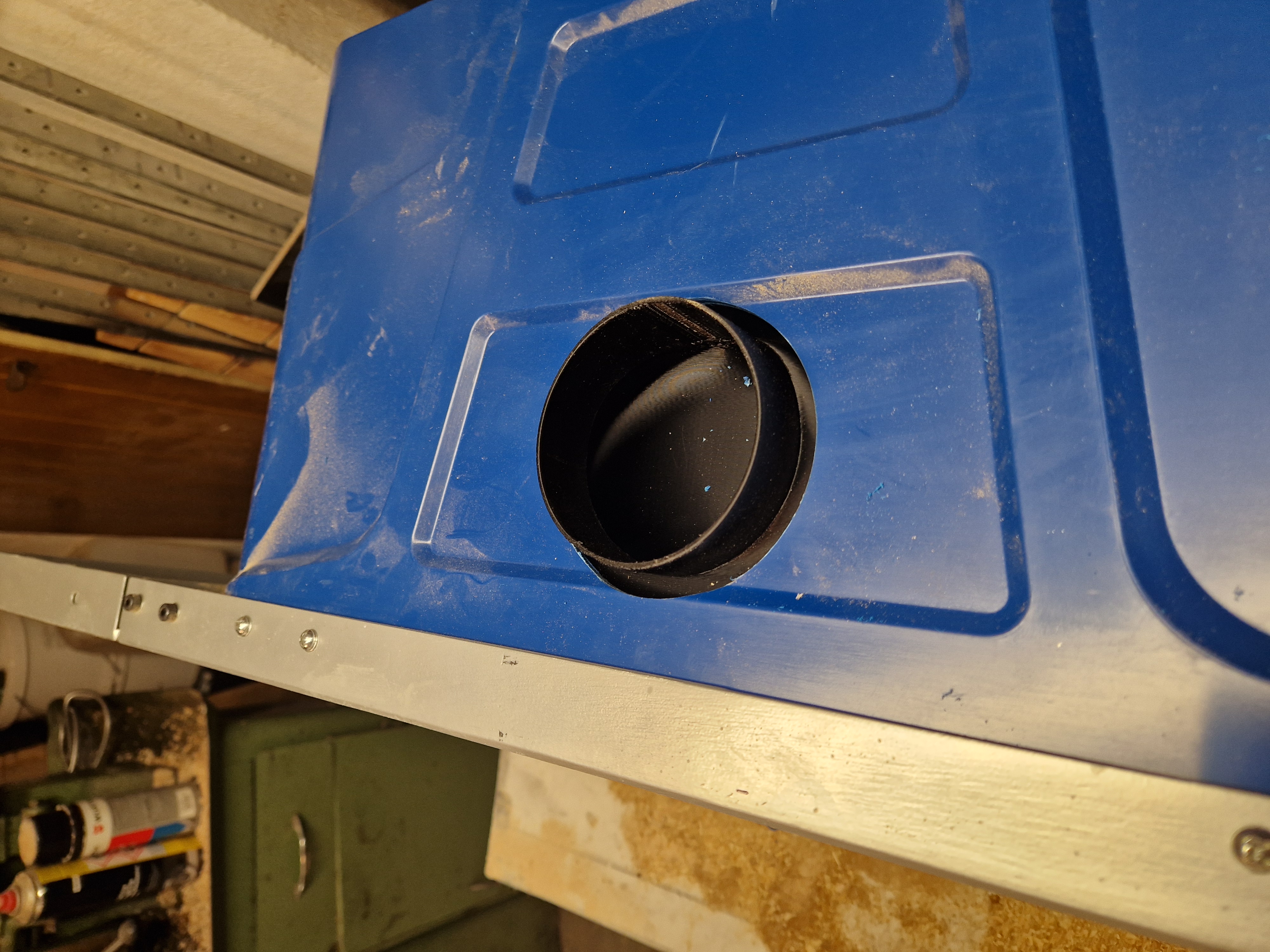 Internal Dust Collection for a Scheppach HF50