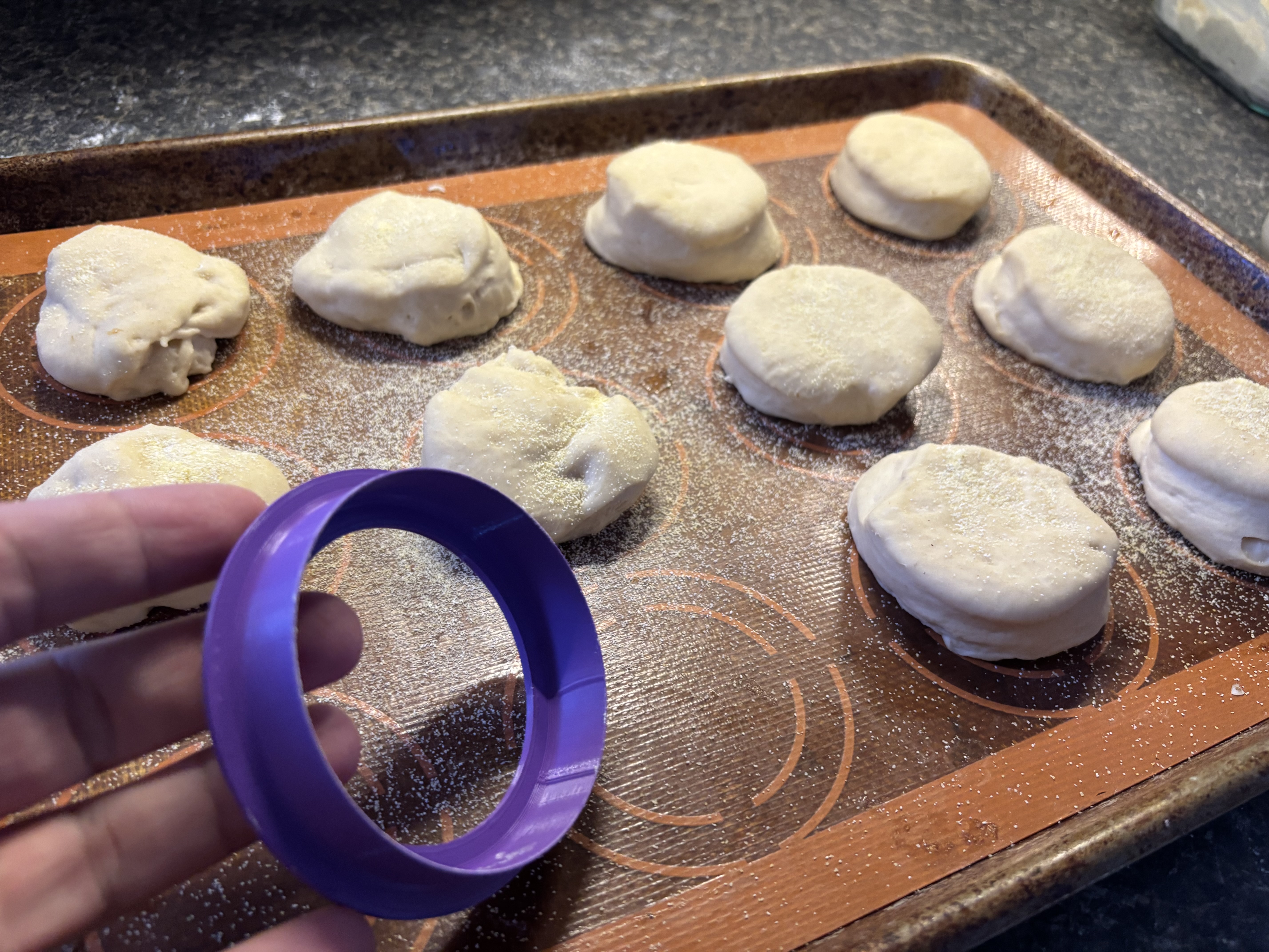 English Muffin Dough Cutter