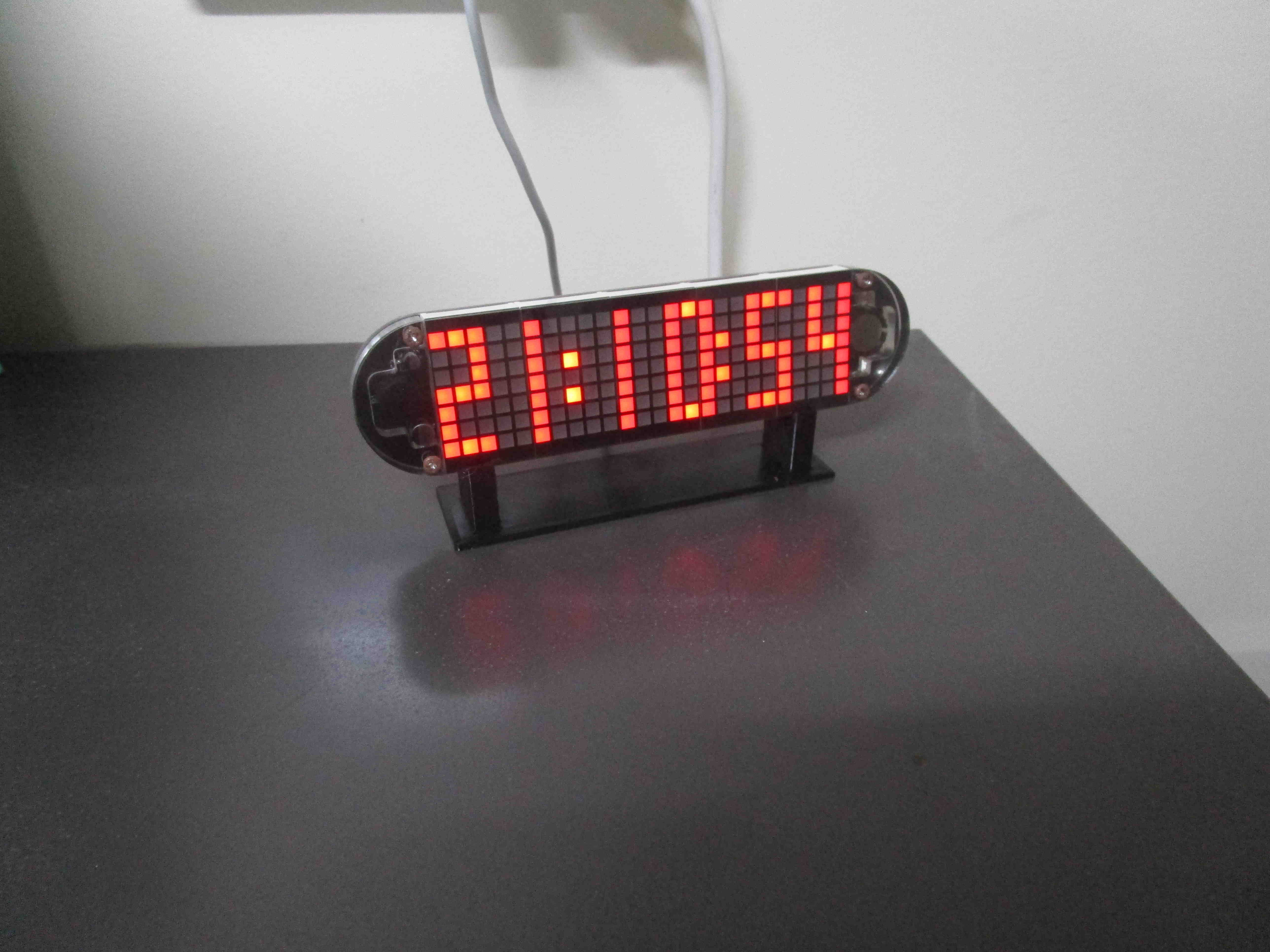 Desk Stand for LED Geekcreit Clock Kit