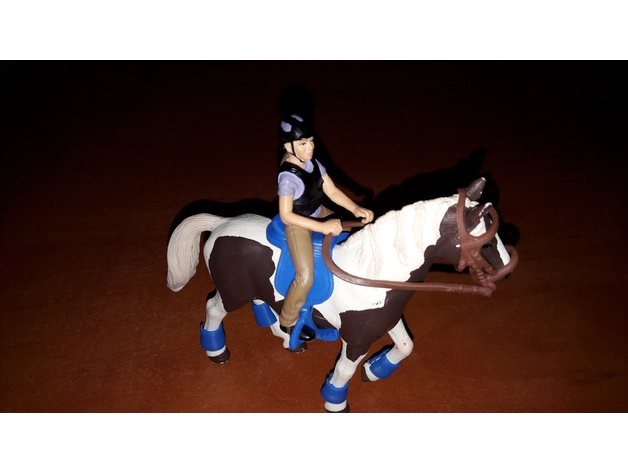 Saddle for horse Schleich