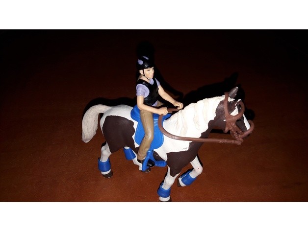 Saddle For Horse Schleich By BranoHania ik Download Free STL Model 