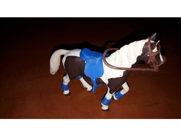 Saddle For Horse Schleich By Branohaniačik Download Free Stl Model