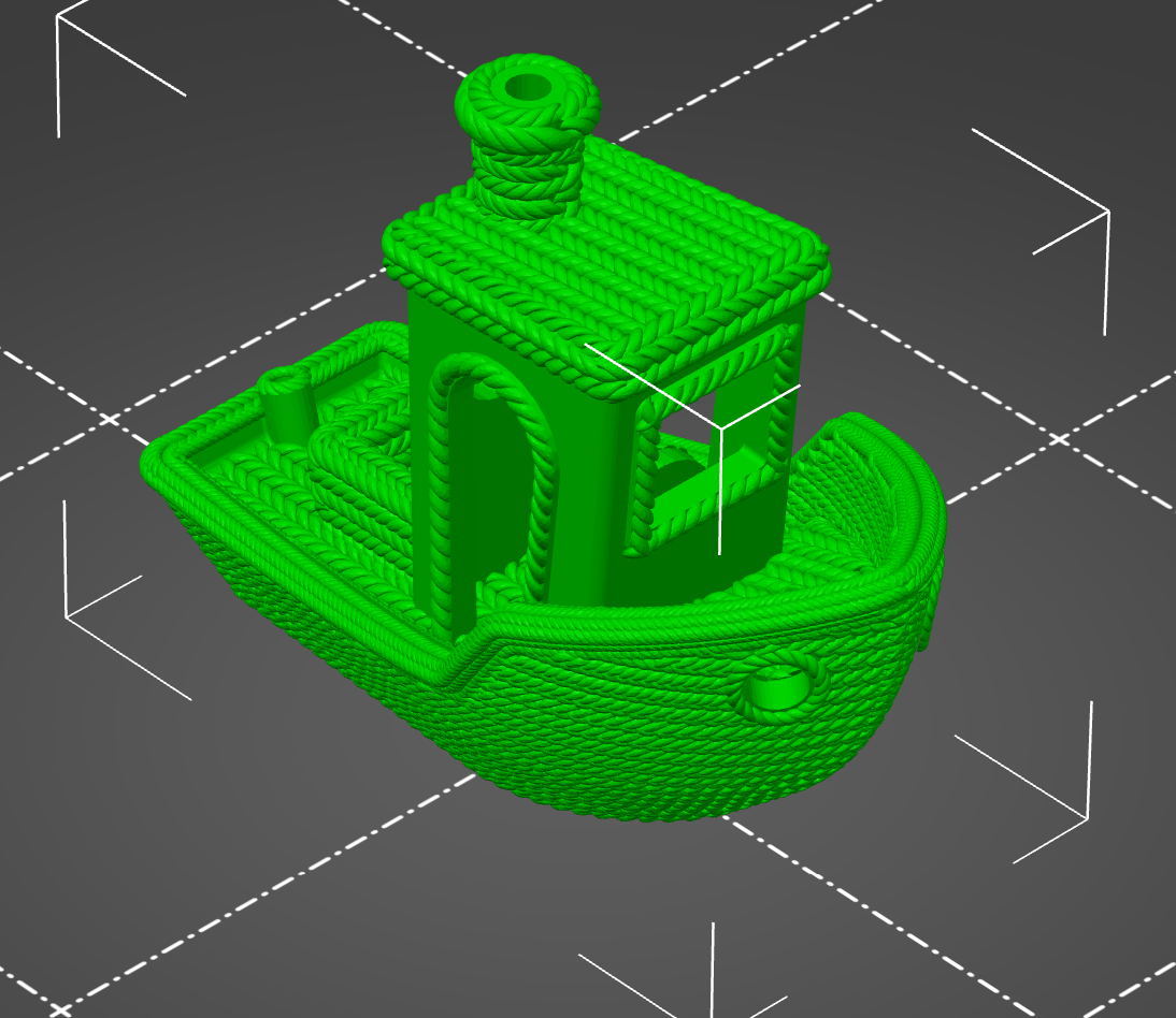 Knitting Benchy — miniatura 2