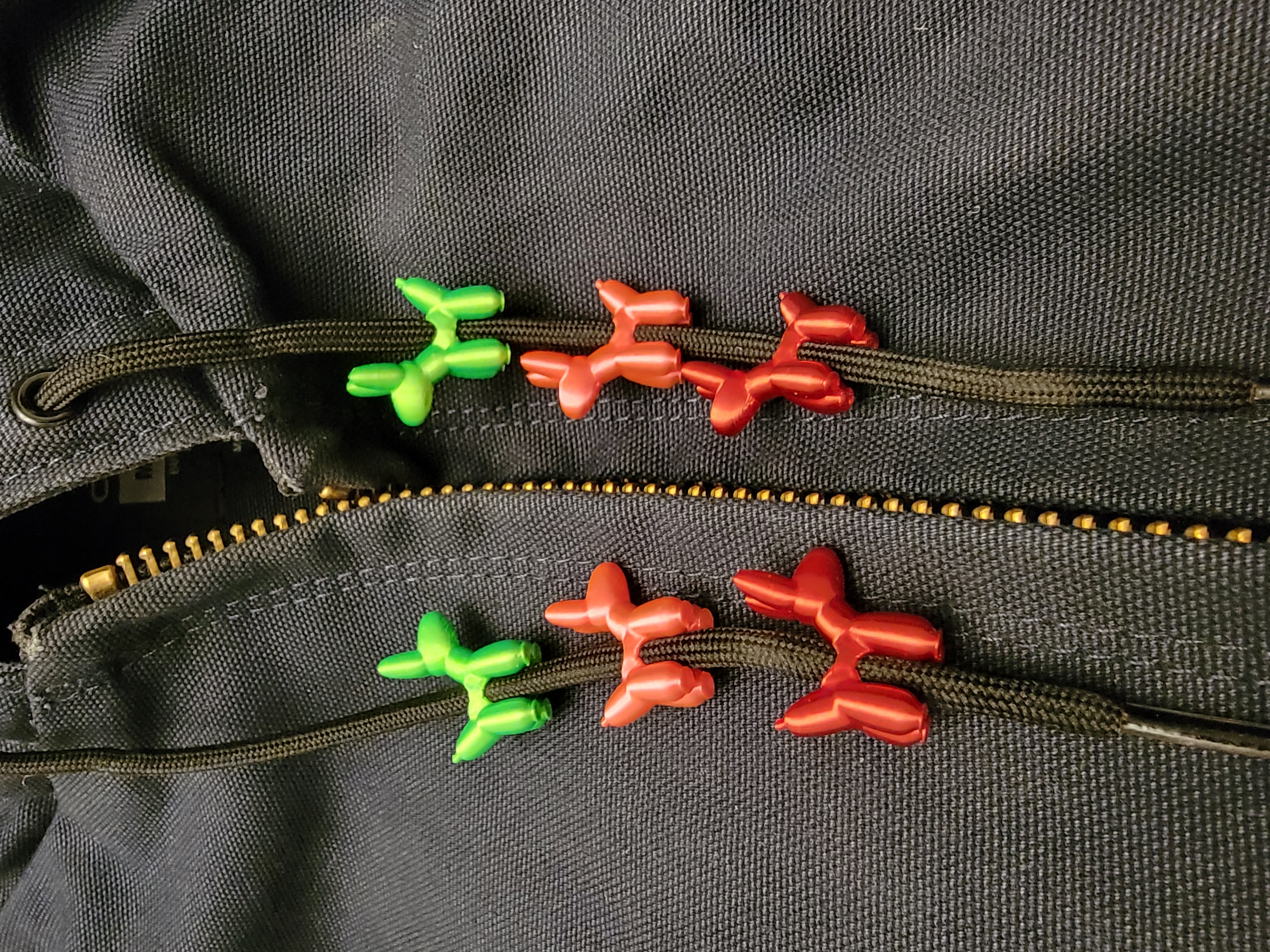 Balloon Dog Drawstring Bead - Hoodie/Jacket Charm