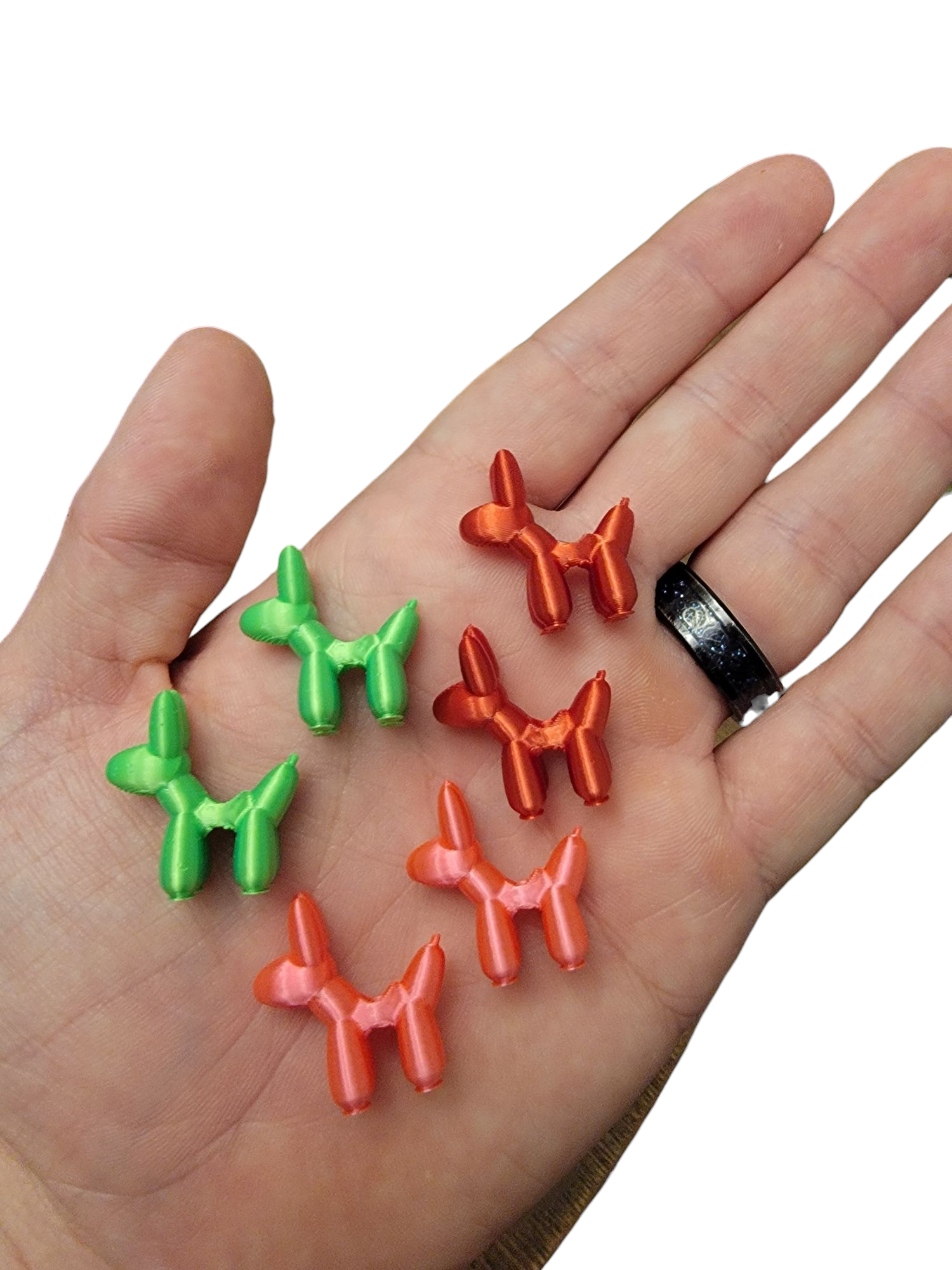 Balloon Dog Drawstring Bead - Hoodie/Jacket Charm — thumbnail 3