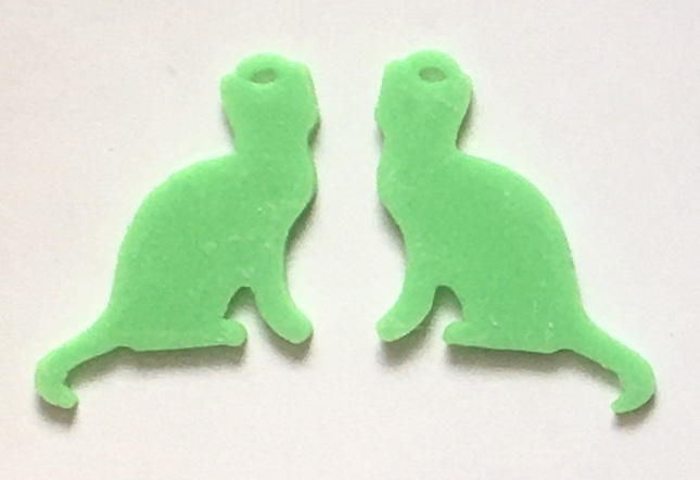 Cat earrings