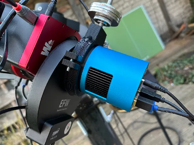 Filterwheel Counterweight for Touptek Camera
