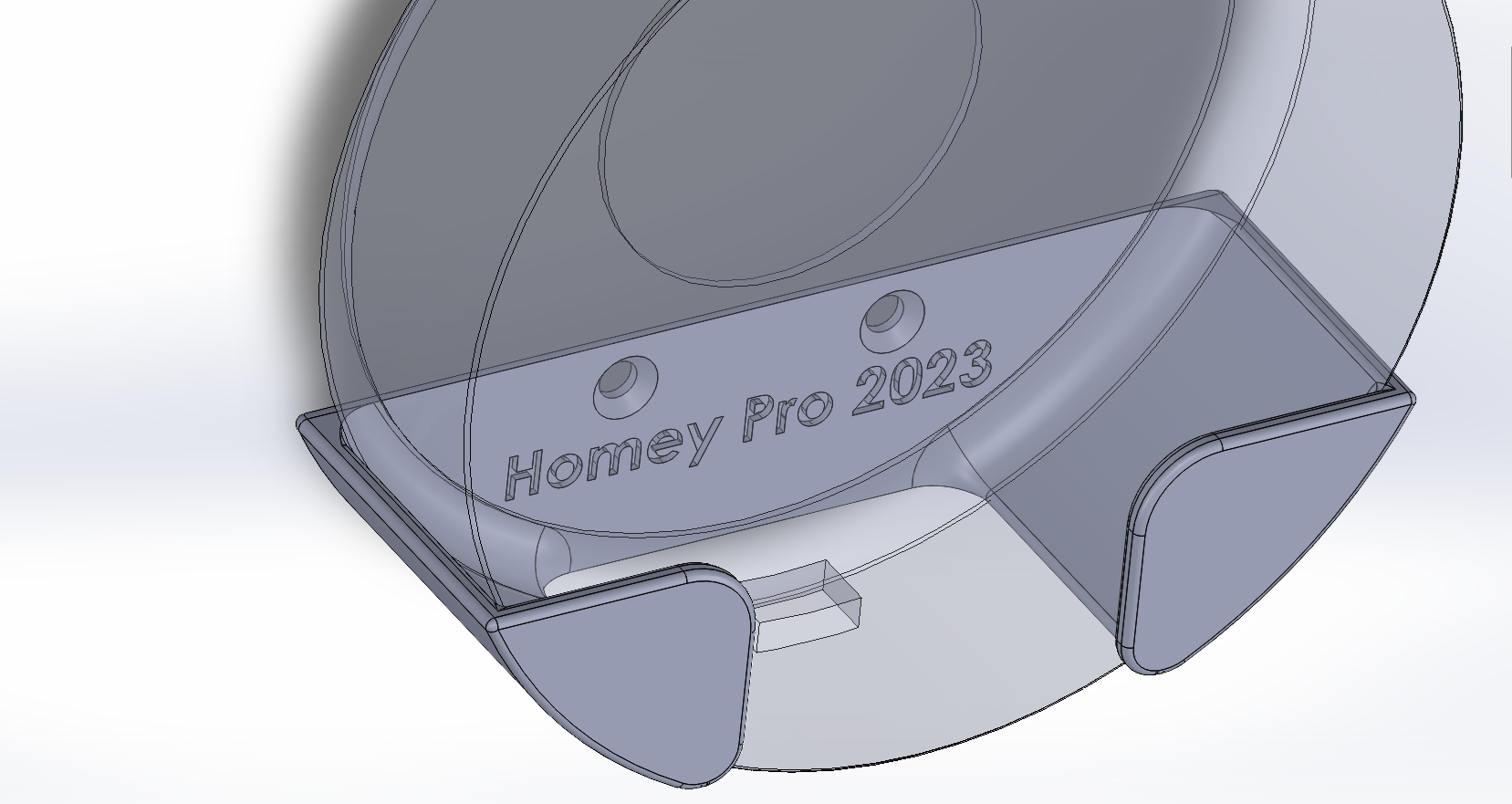 Wall mount Homey 2023