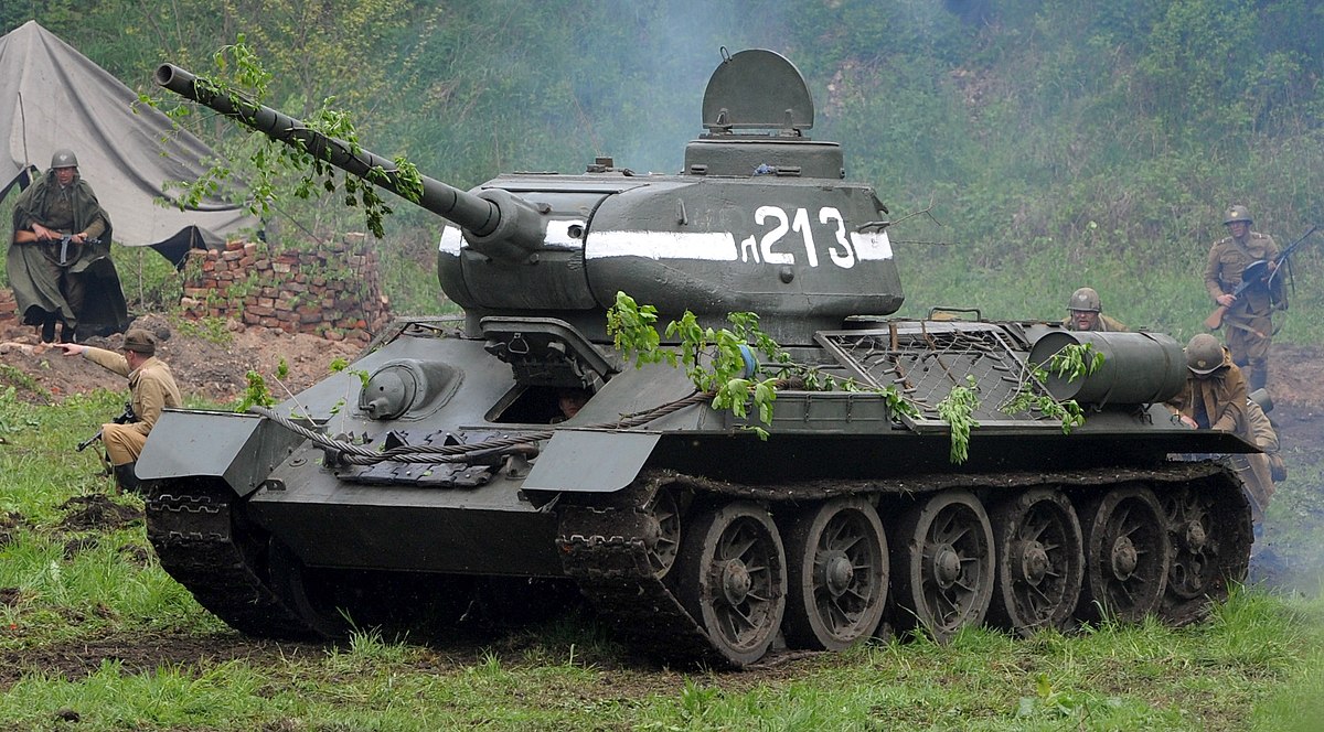 T-34(85) pre-assembled