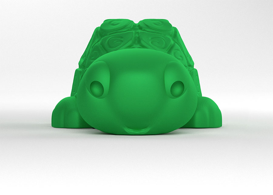 Miniatura 3 do modelo 3D Tortoise  Keychain / Smartphone Stand