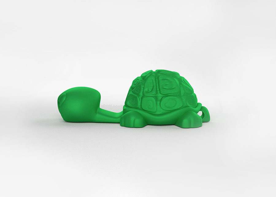 Miniatura 6 do modelo 3D Tortoise  Keychain / Smartphone Stand