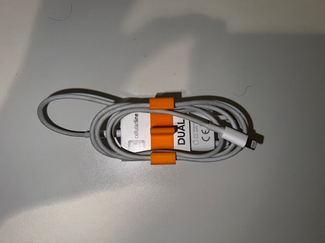 Cable Organiser Cellularline Dual