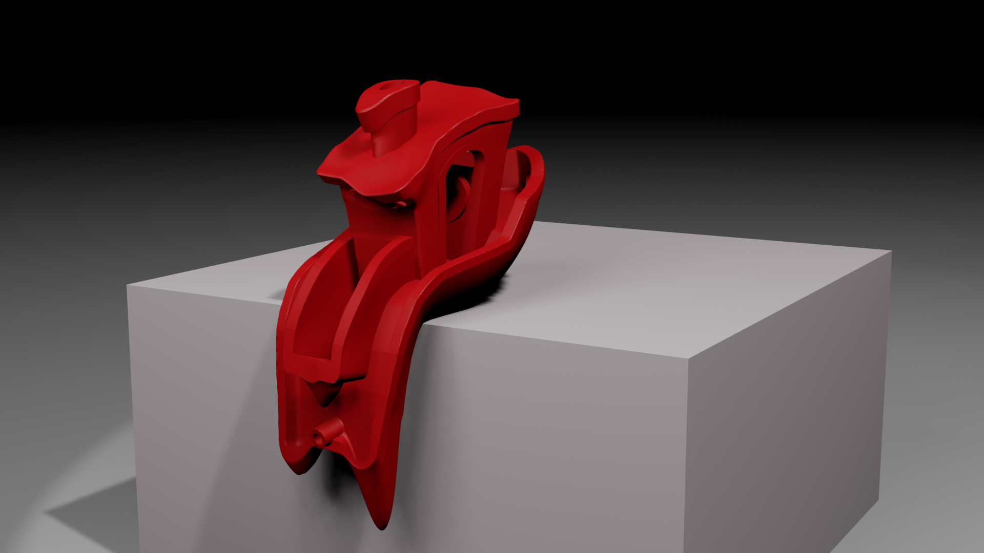Persistence of Benchy inspired by dali