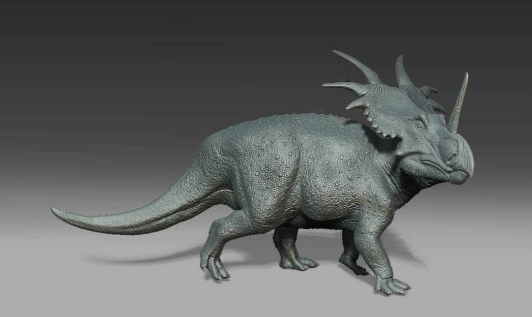Styracosaurus Figurine