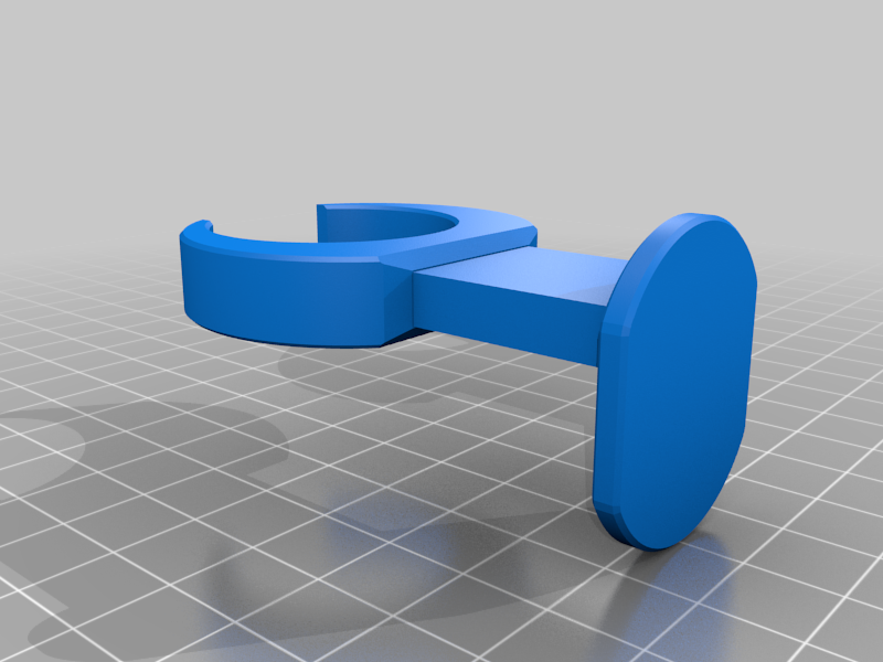Ikea Baseboard Clip (many lengths) by martinronn Download free STL model