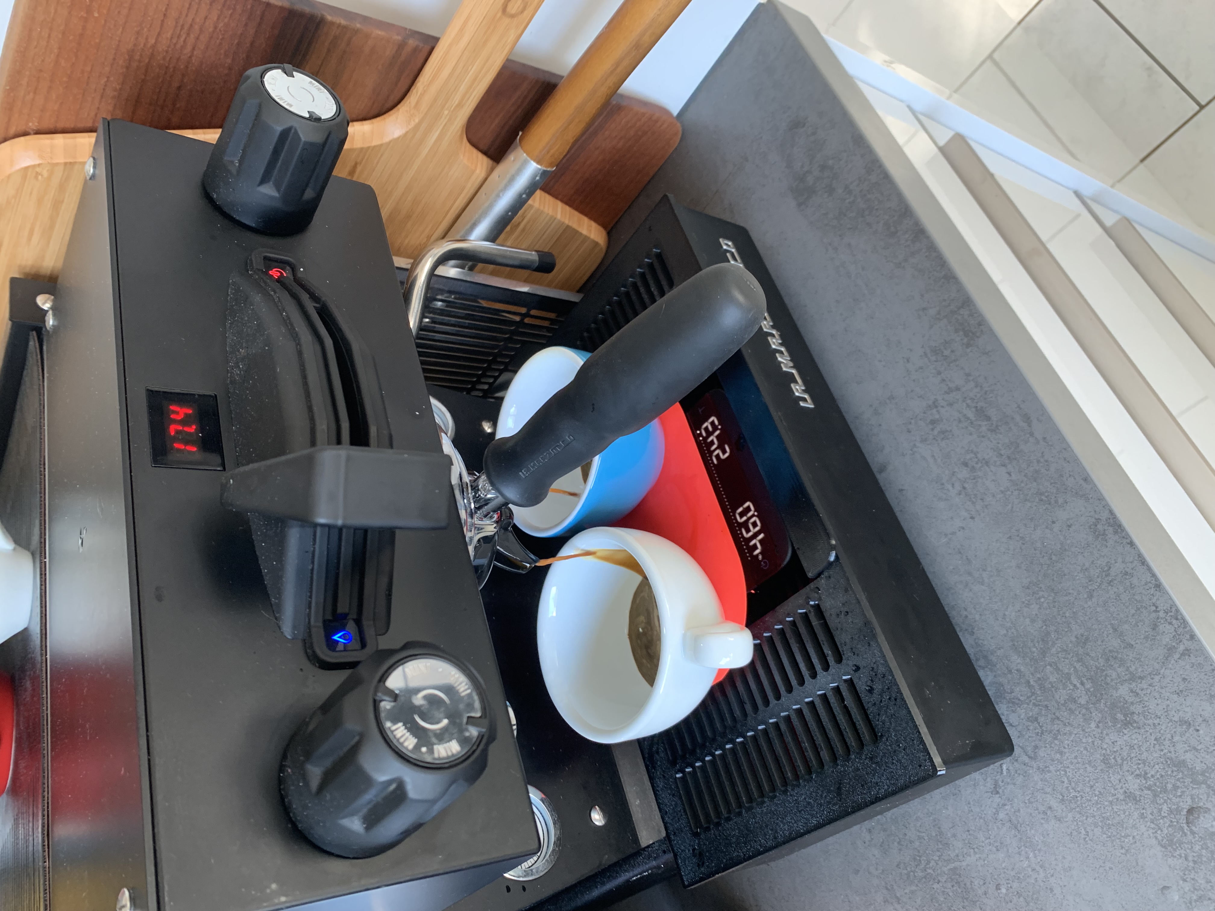 Acaia Lunar cappuccino cup Tray