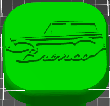 Bronco hitch cover