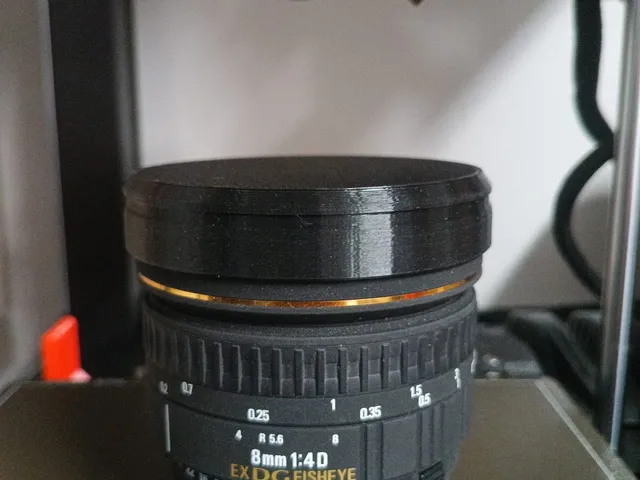 SIGMA FishEye 8mm lens cover