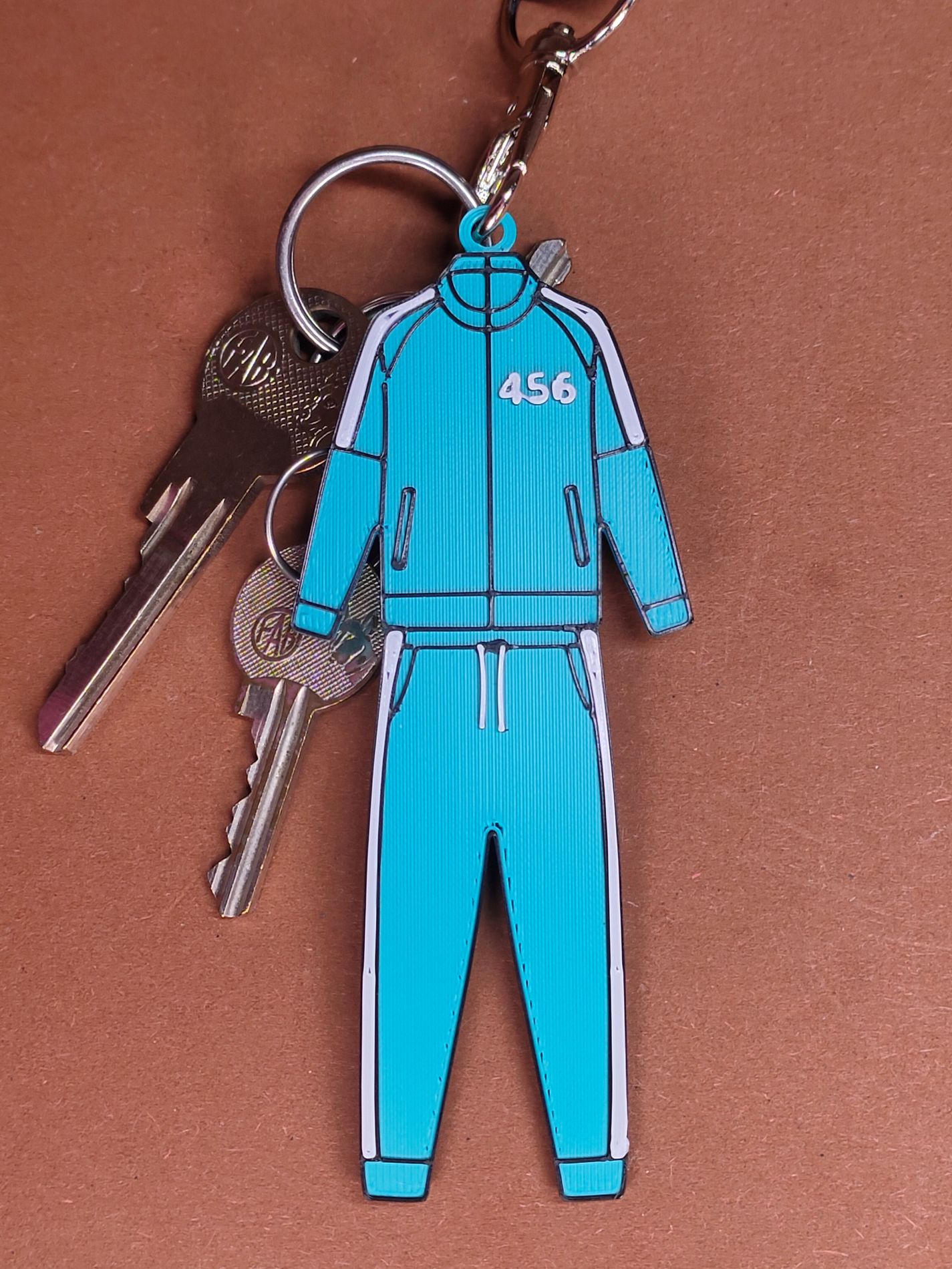 Squid game keychain