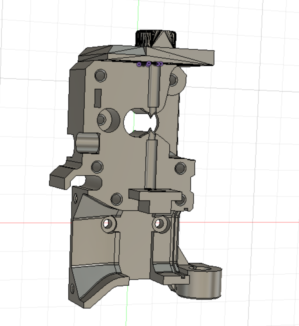 MMUS 2S Extruder MOD + Mosquito hotend