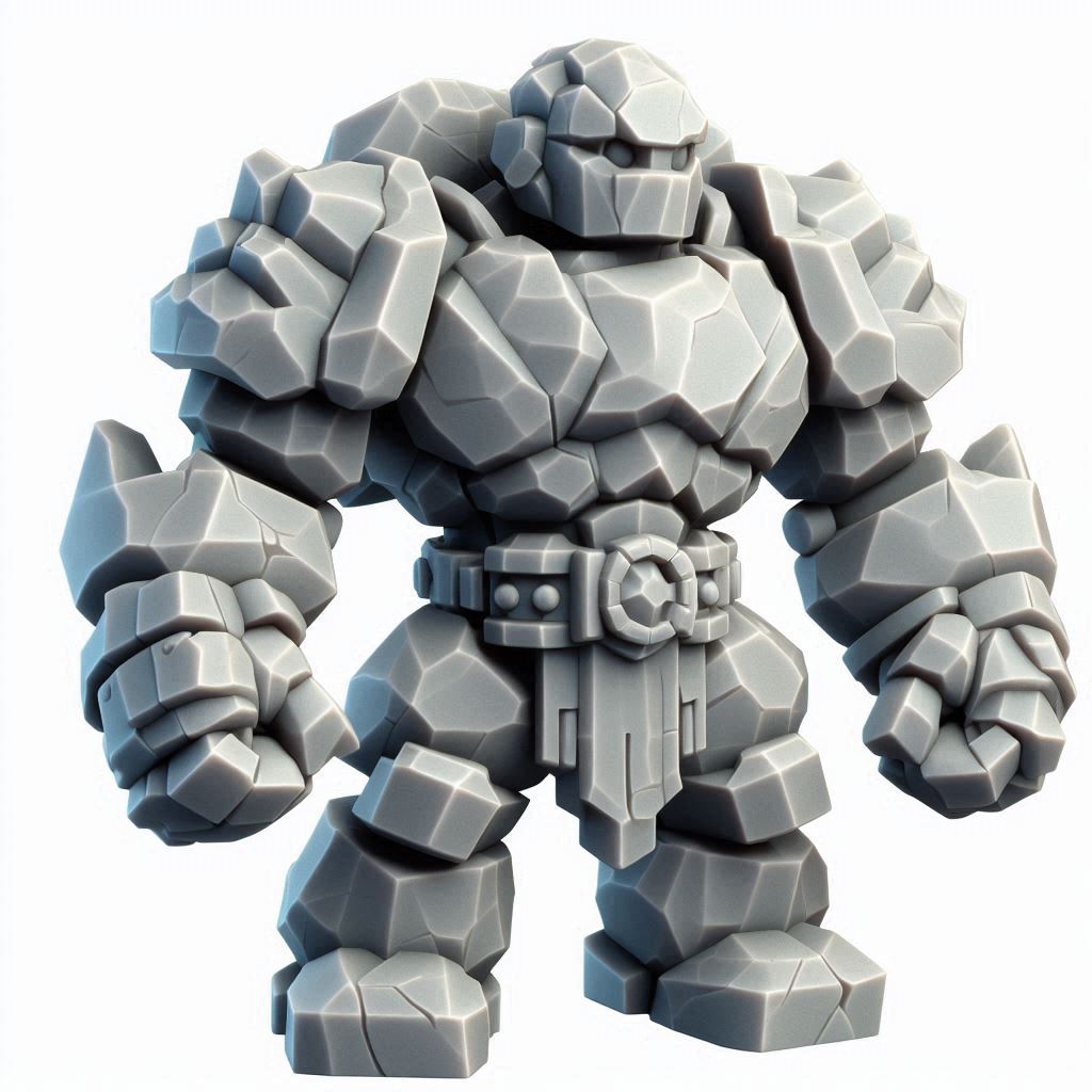 Fantasy golem