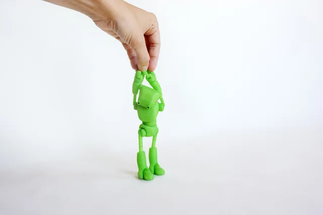 Ankly Robot - 3d Printed Assembled