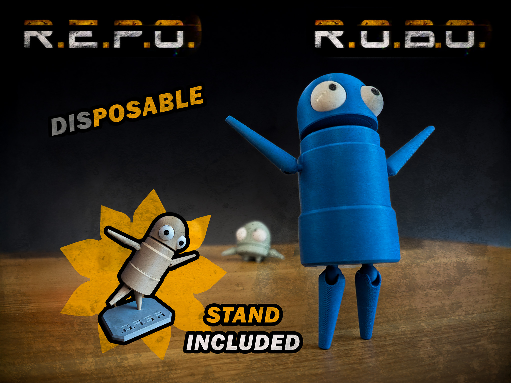REPO Robot - Posable and Disposable