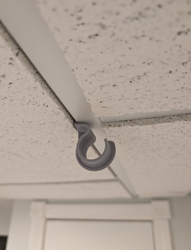 Miniatura 3 do modelo 3D Hanging Hook for Drop Ceiling
