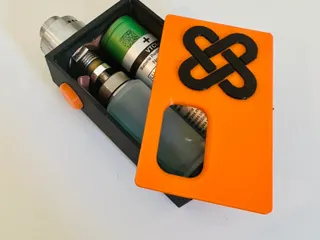 Vape Squonk Box Mod - 18650 Bottom Feeder by Macmade | Download free STL  model