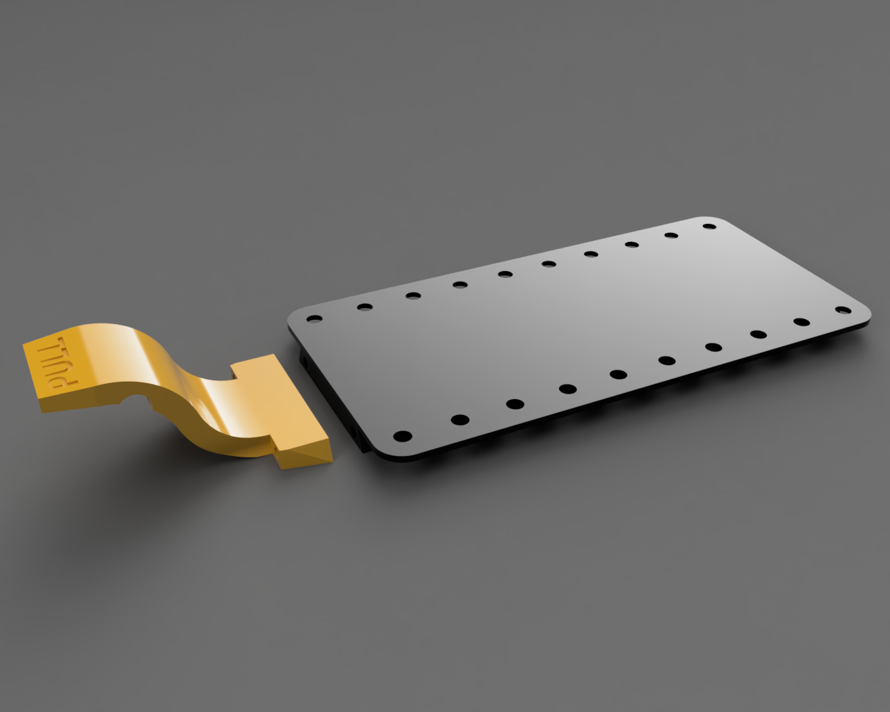 Topeak Rail Compatible Plate