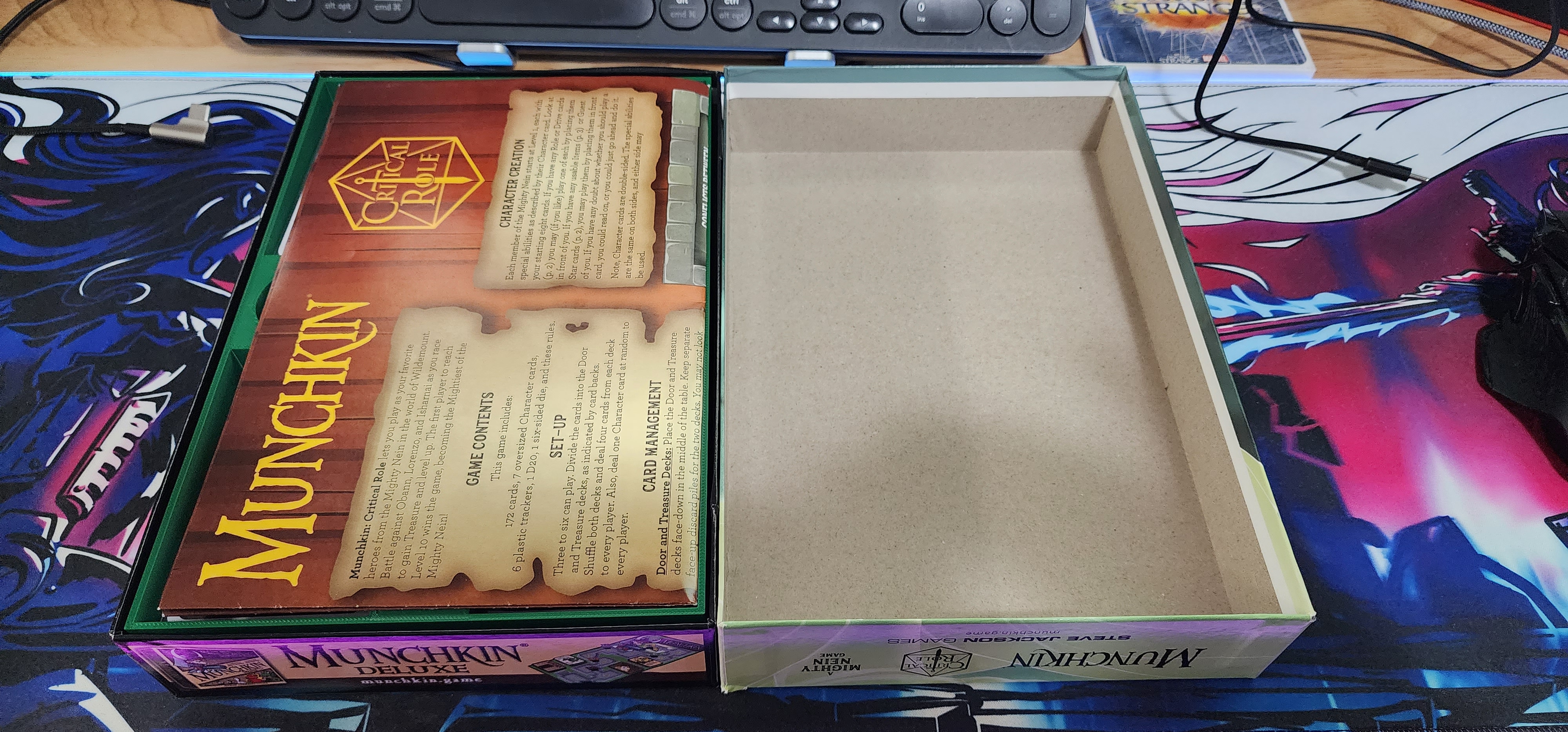 Munchkin Critical Roll - Insert