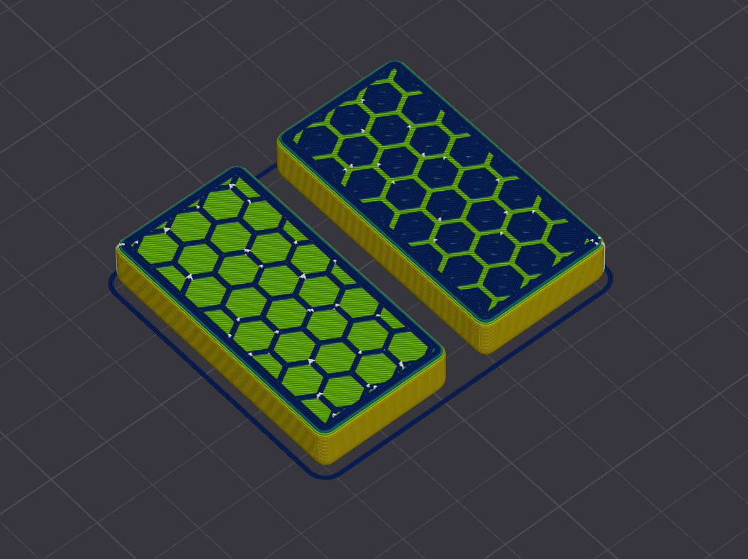 Hex Pattern Magnetic Fidget Brick