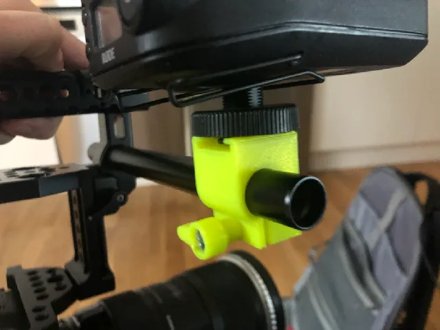Rod Clamp with Cold Shoe