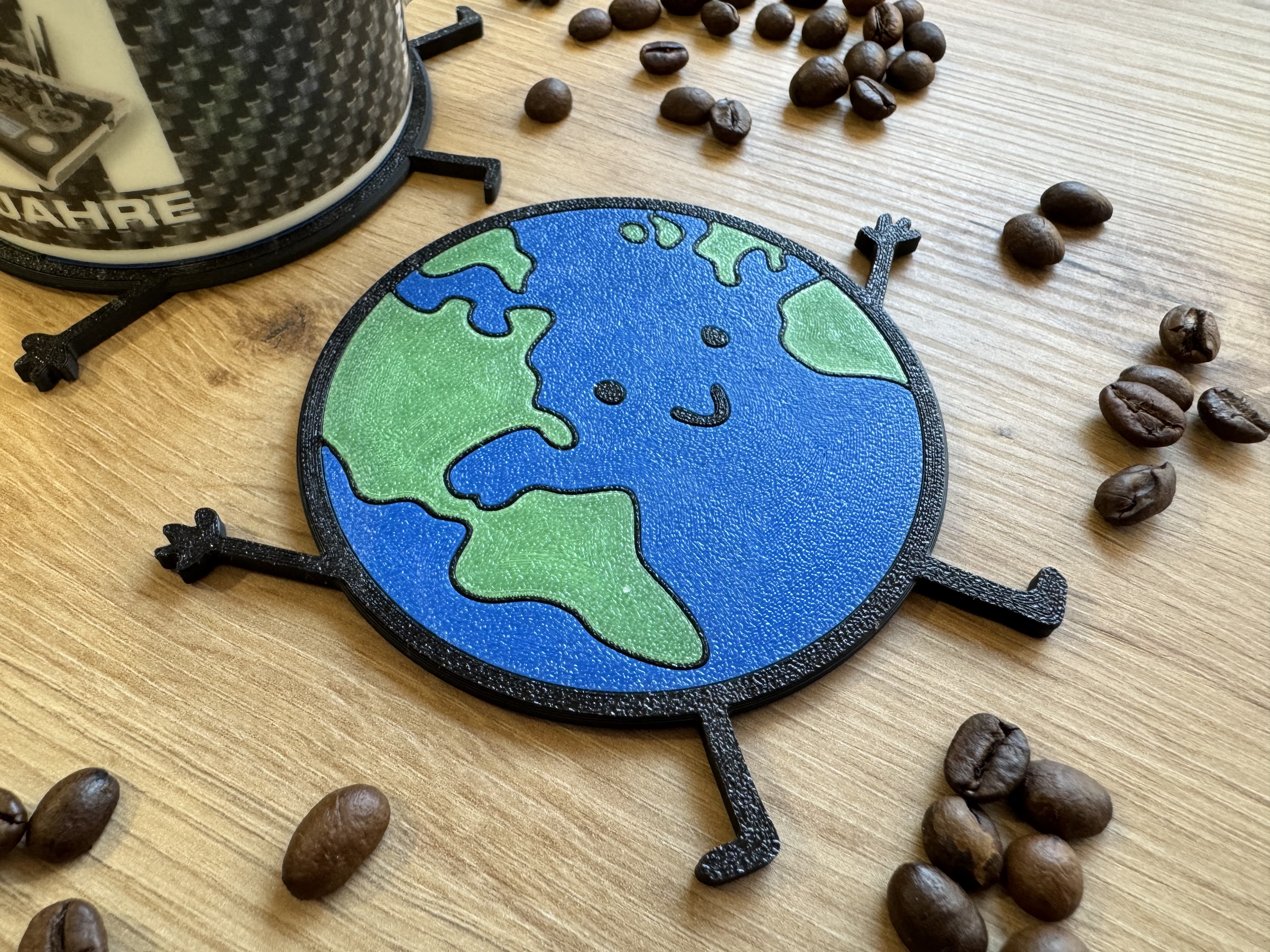 Coaster "Happy Planet Earth" No MMU