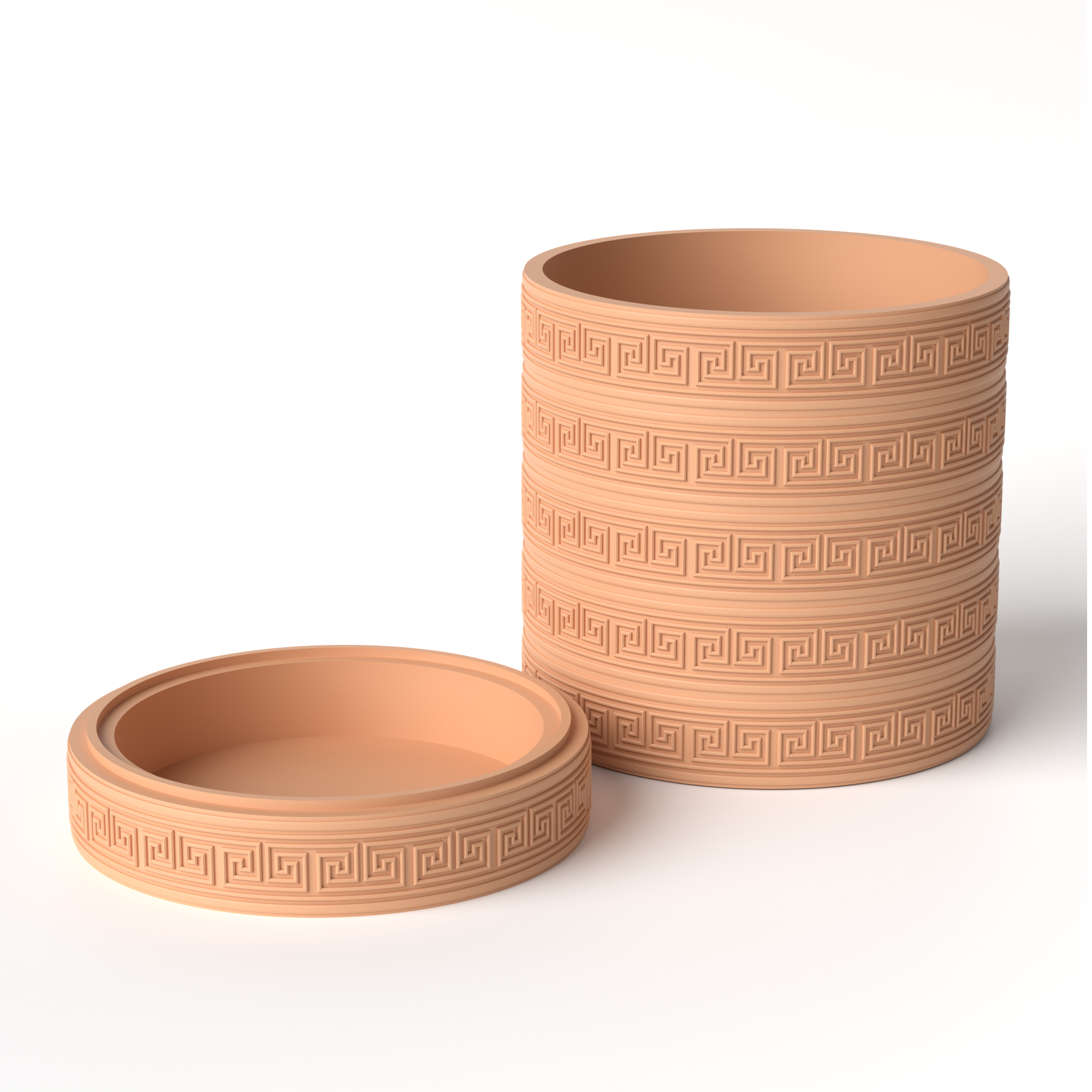 vase with historical pattern — miniatura 3